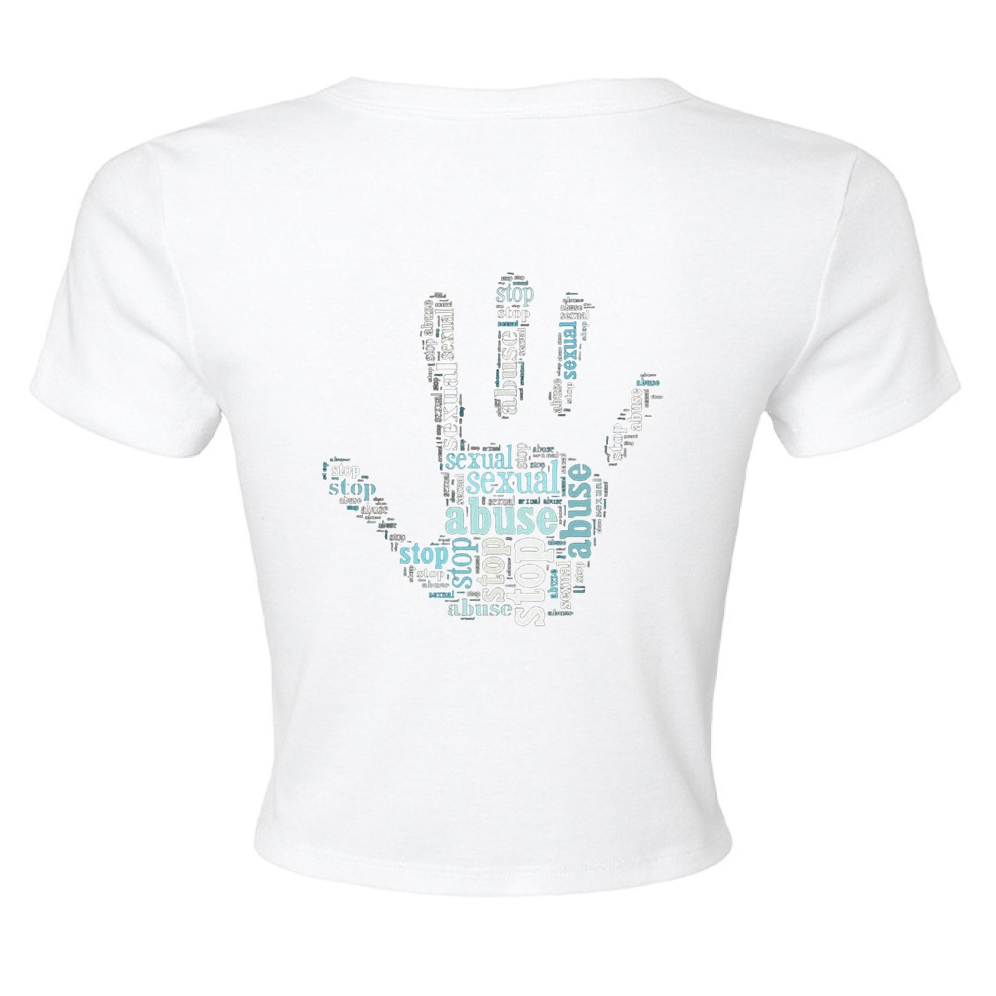 SOLID WHT BLEND - BACK