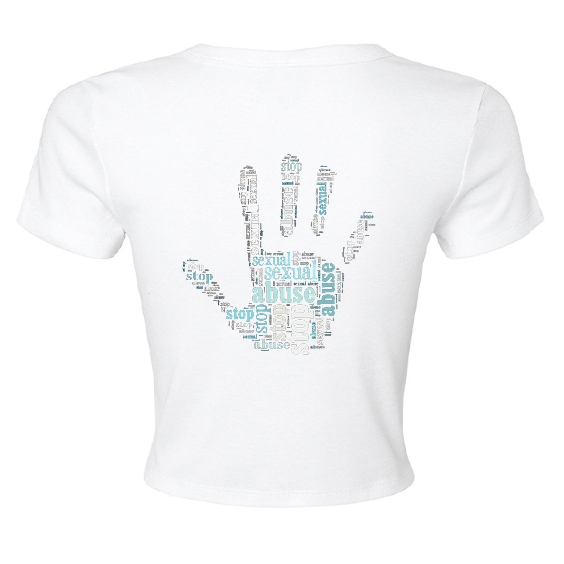 SOLID WHT BLEND - BACK