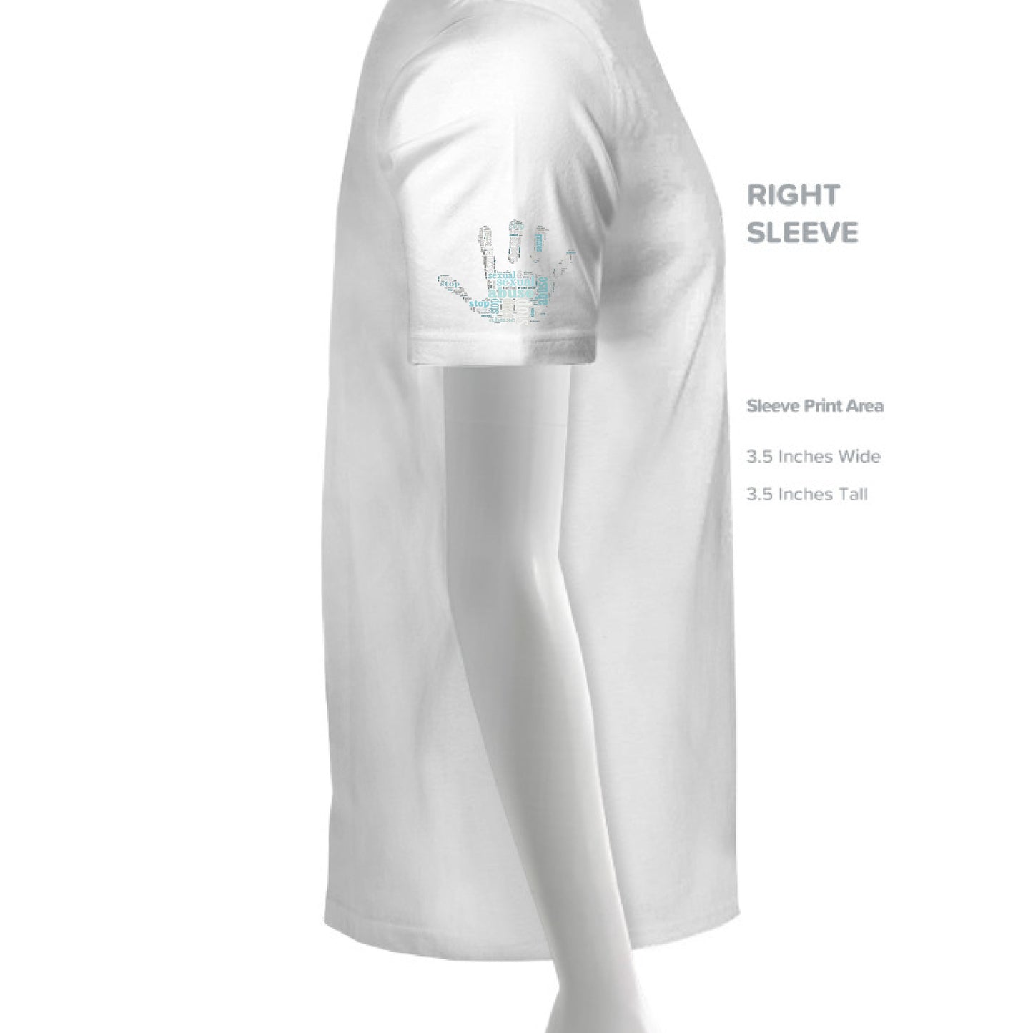 SOLID WHT BLEND - SLEEVE_RIGHT