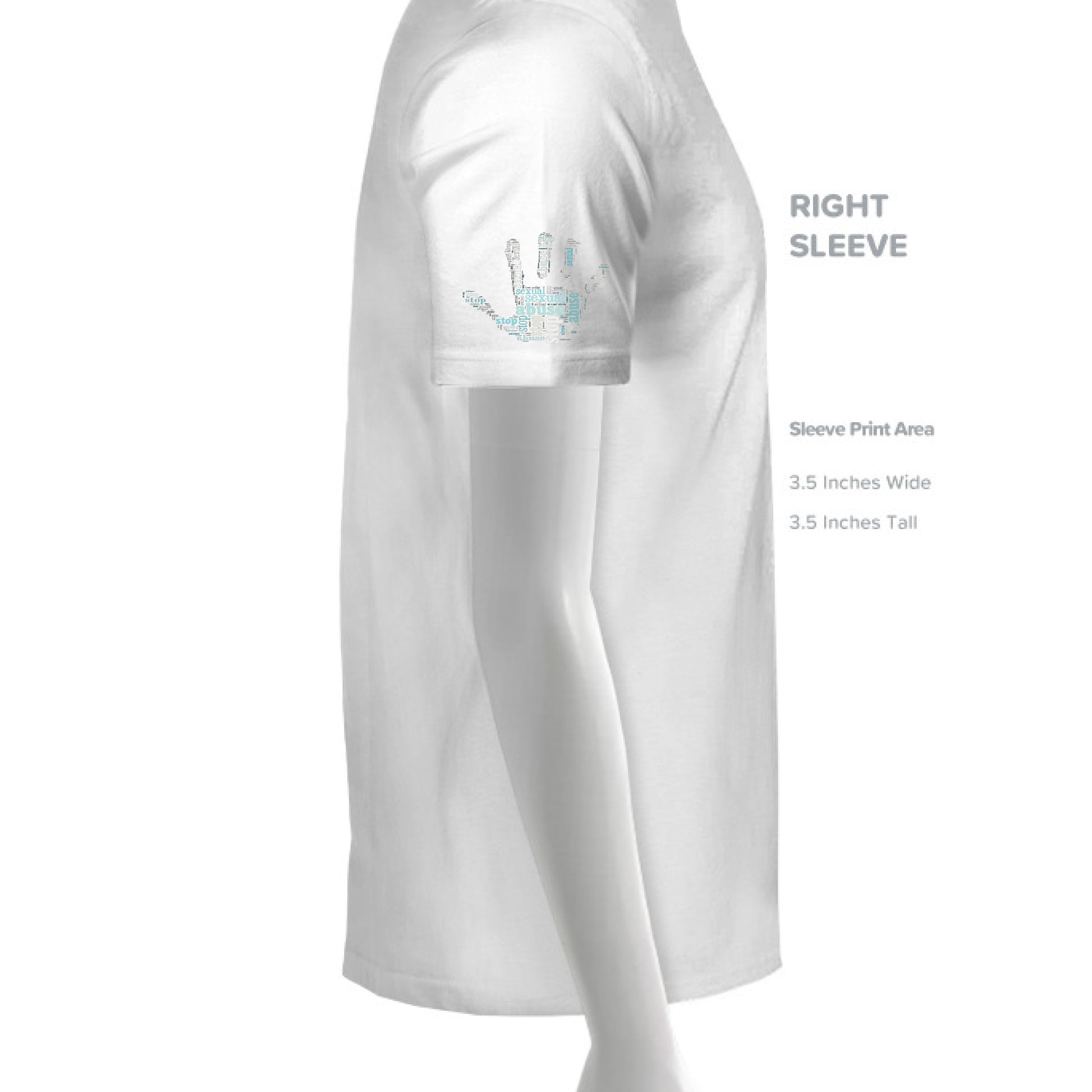 SOLID WHT BLEND - SLEEVE_RIGHT